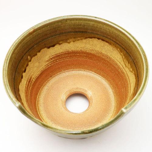 紅鉢風炉 信楽焼 9寸 電気炭用 茶道具 陶磁器 茶の湯用品 抹茶お点前用