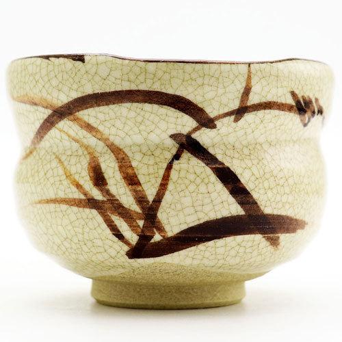 野点用抹茶碗 志野 ミニサイズの抹茶茶碗 茶道具 陶磁器 茶の湯