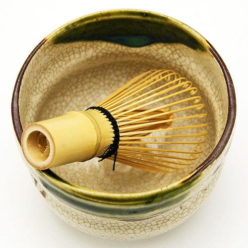 野点用抹茶碗 織部 ミニサイズの抹茶茶碗 茶道具 陶磁器 茶の湯用品