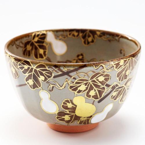 抹茶碗 六瓢 鈴木一点作 夏物 茶道具 陶磁器 京焼 茶の湯用品 お点前用