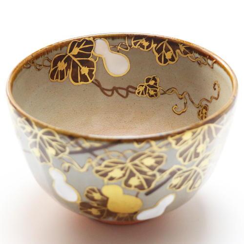 抹茶碗 六瓢 鈴木一点作 夏物 茶道具 陶磁器 京焼 茶の湯用品 お点前用