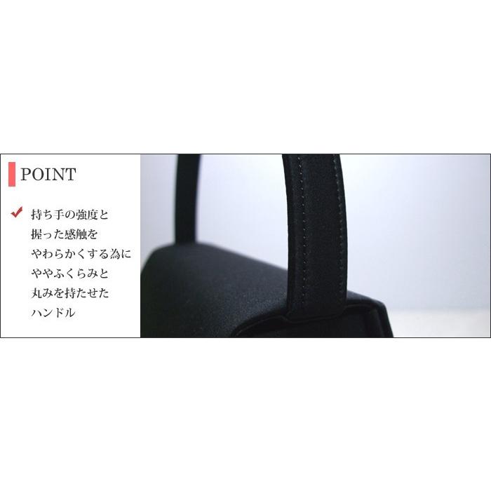 フォーマルバッグ 黒 葬儀 結婚式 入学式 卒業式 お受験 日本製 ブラックフォーマルバッグ MINOTOFU bfp03_6