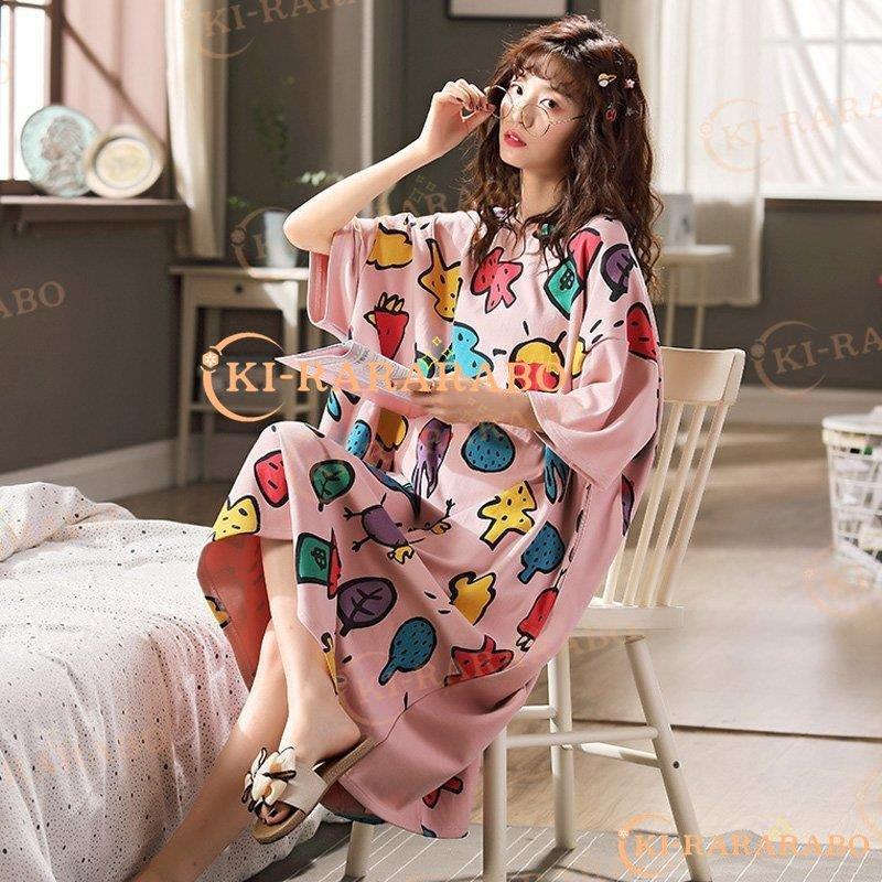 正規品販売! ネグリジェ レディース 春夏 パジャマ 半袖ワンピース レション ロングネグリジェ ナイトロープ パジャマ可愛い ルームウェア 寝巻き 部屋着 レディース パジャマ ルームウェア 半袖 ワンピース 部屋着 可愛い