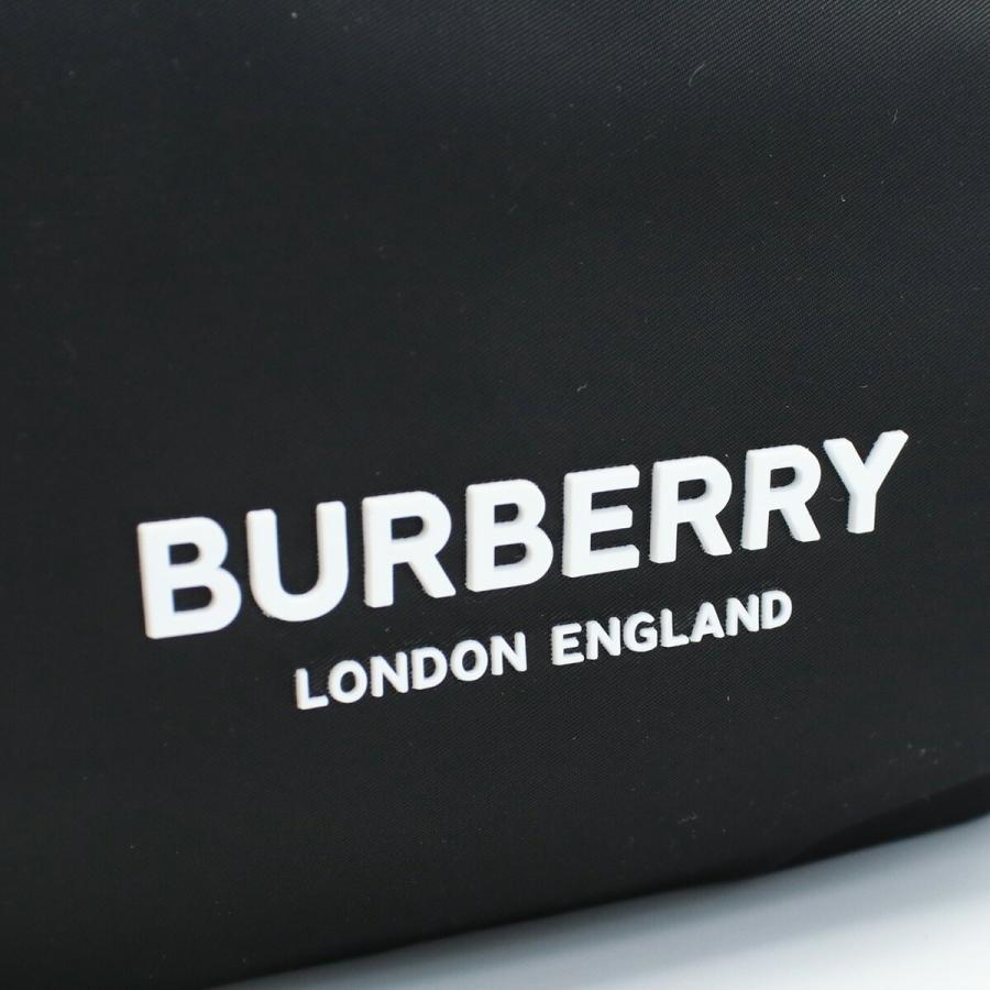 バーバリー BURBERRY ボディバッグ ロゴプリント ナイロン ソニー ブランド 8049095 A1189 BLACK ブラックの画像