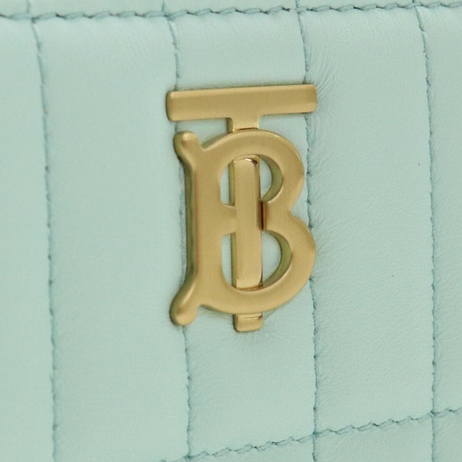 バーバリー BURBERRY 小銭入れ カードケース 8070450 B6527 COOL MINT グリーン系の画像