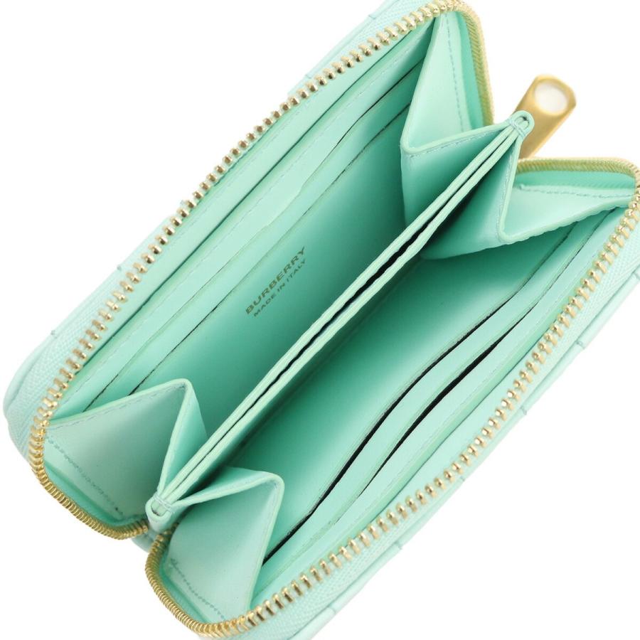 バーバリー BURBERRY 小銭入れ カードケース 8070450 B6527 COOL MINT グリーン系の画像
