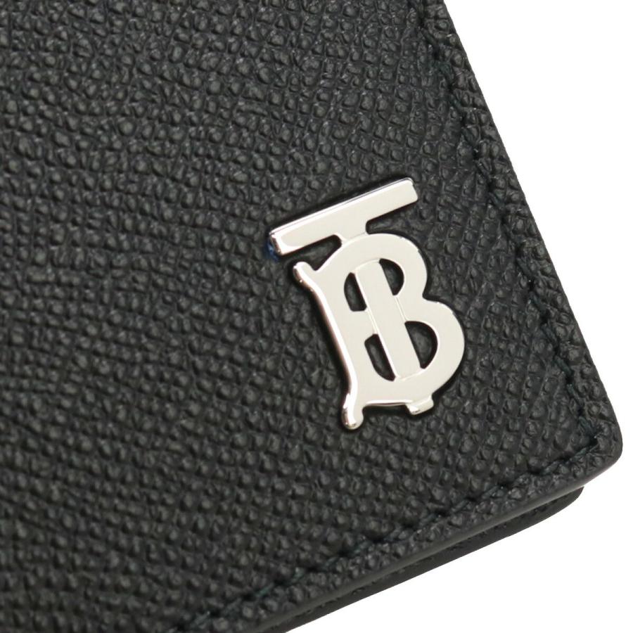 バーバリー BURBERRY 長財布ニ折小銭入付き キャベンディッシュ ブランド メンズ 8062692 A1189 BLACK ブラックの画像