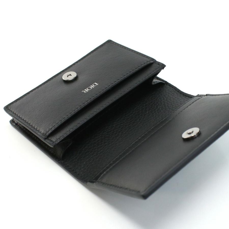 ディオール Christian Dior 名刺入れ ブランド 2ESCH136 CDI H00N ブラック メンズの画像