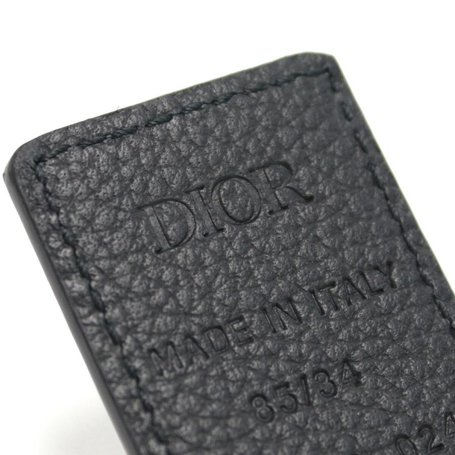 ディオール Christian Dior メンズベルト ブランド ロゴ 4335PV TAM 00N ブラックの画像