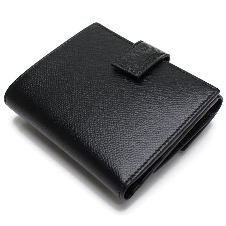 フェラガモ FERRAGAMO 2211 GANCINO CLIP ガンチーノ クリップ Wホック財布 22-C877 0673998 NERO ブラック 新品の画像