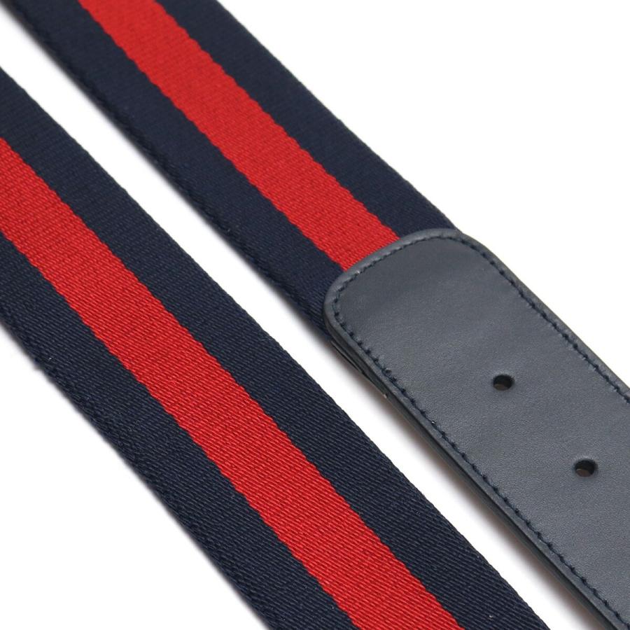 グッチ GUCCI メンズベルト 411924 H917N 8497 ネイビー系  サイズ90の画像