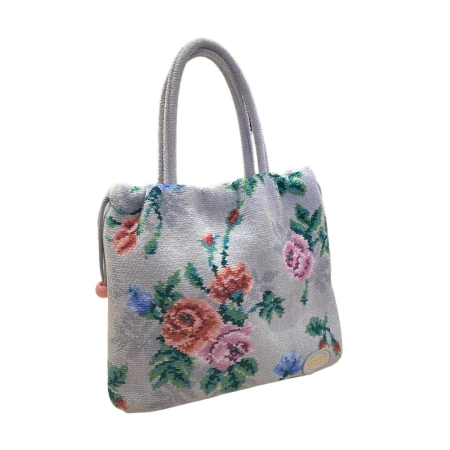 FEILER フェイラー 巾着ショルダーバッグ ハンドバッグ メロウローズ  限定品 2way feiler（フェイラー） 巾着ショルダーバッグ ハンドバッグ メロウ