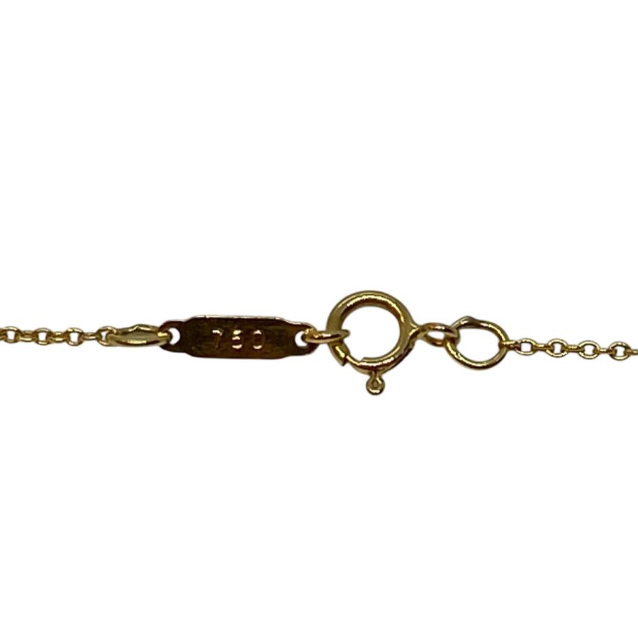 【中古】 TIFFANY&Co. ティファニー トリプル オープンハート K18YG ゴールド レディース ネックレス ブランド ABランクの画像
