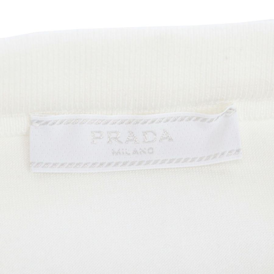PRADA メンズ−スウェット ブランド トップス ホワイト系  UJL27A 11OQ S 221 F0009 Lサイズの画像