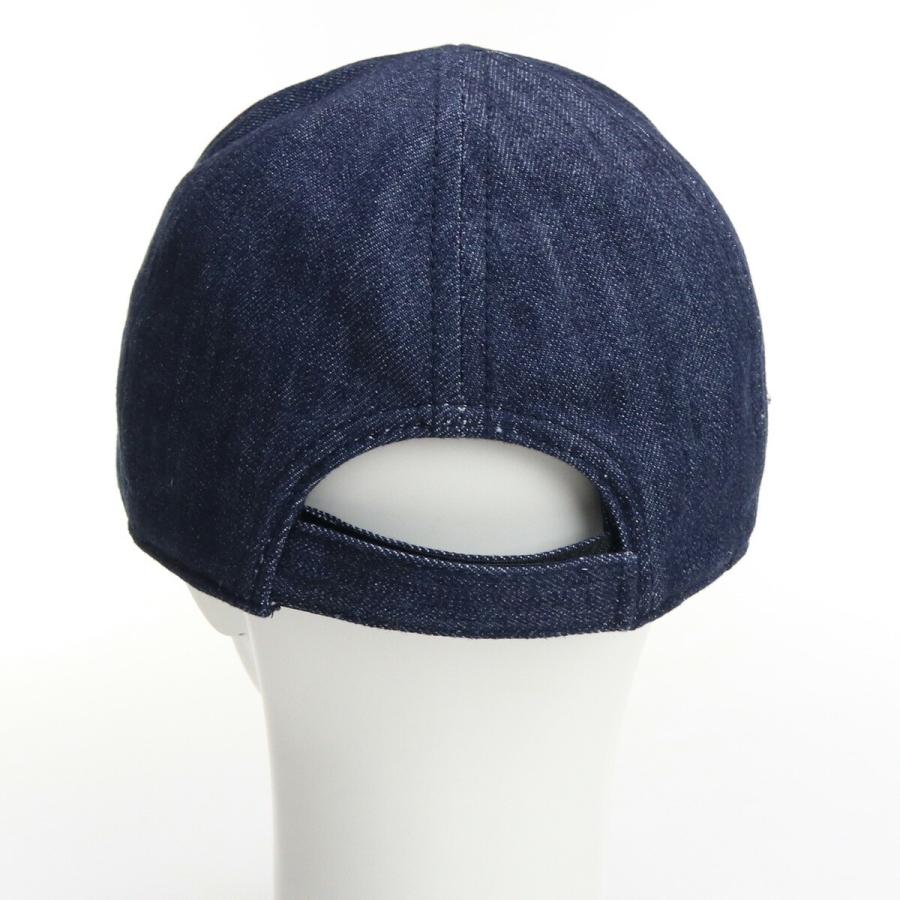 プラダ PRADA メンズ−キャップ ブランド デニム 2HC274 AJ6 F0008 BLEU ネイビー系の画像