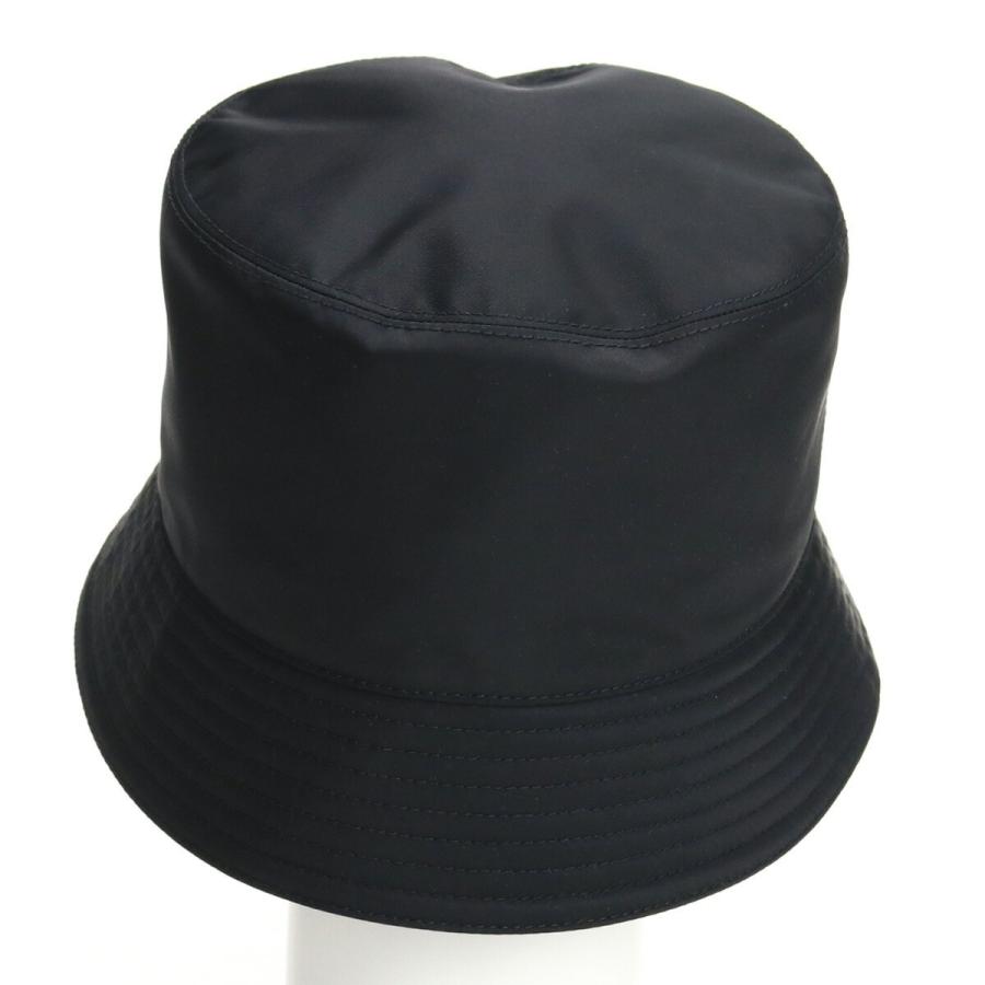 プラダ PRADA ユニセックス バケットハット 1HC137 2DMI F0002 NERO ブラック Mサイズの画像