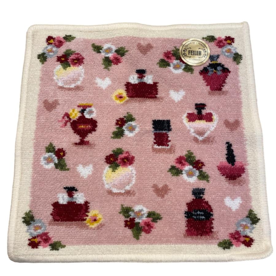 feiler（フェイラー） タオルハンカチ 25x25cm フレグランスローズ