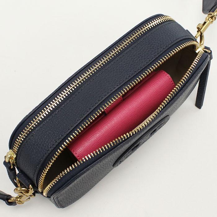 Tory Burch トリーバーチ ショルダーバッグ ミラー ミニ クロスボディ 150153 405 レディース ネイビーの画像