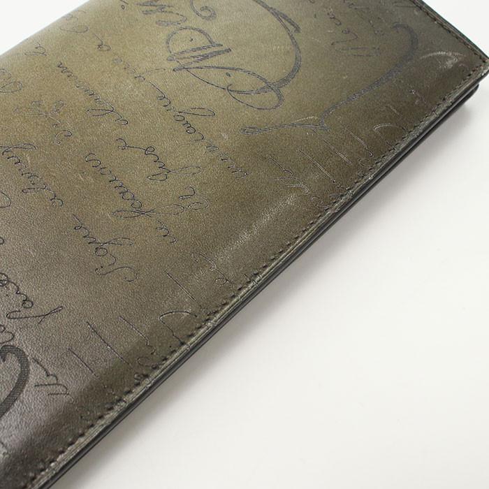 【中古】Berluti ベルルッティ サンタル フラップロングウォレット 長財布二折/ヴェネチアレザー メンズ Aランクの画像