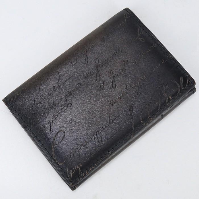 Berluti ベルルッティ スクリットレザー カードホルダー 名刺入れ