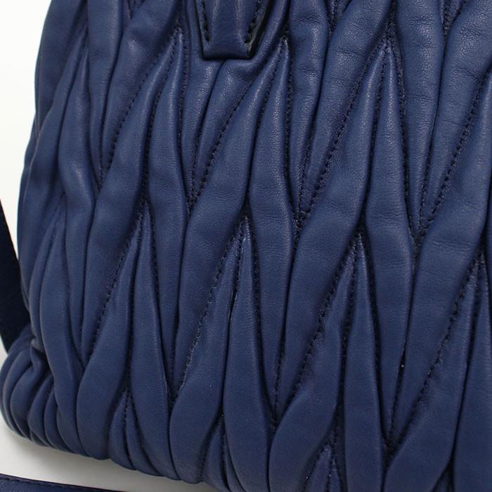 【中古】MIUMIU(OUTLET) ミュウミュウ アウトレット 2WAY マテラッセ トートバッグ/ラムスキン レディース Aランクの画像