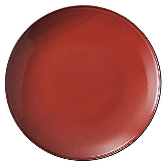 【最新入荷】 フィノ 美濃焼 ヴィンテージレッド 日本製 食器 26cmプレート 皿