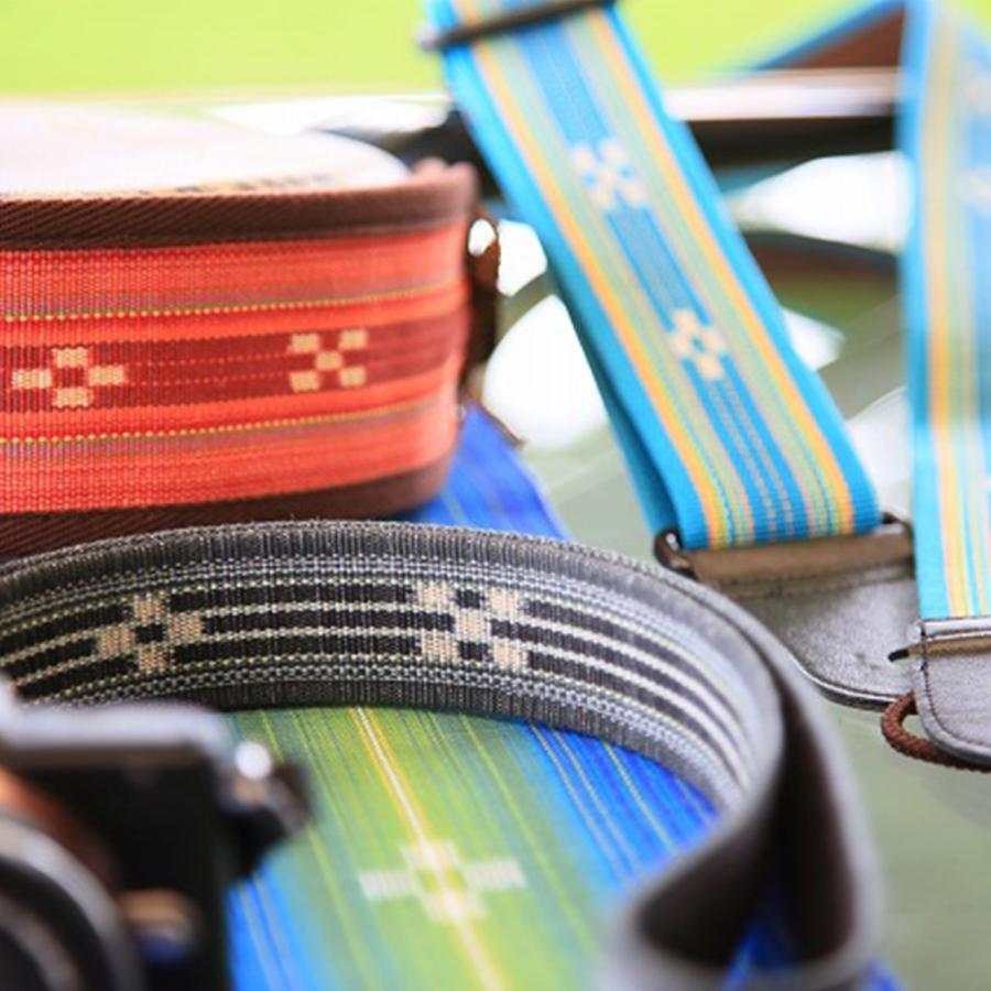 カメラストラップ [MINSAH] : あざみ屋 みんさー工芸館Yahoo!店 - 通販