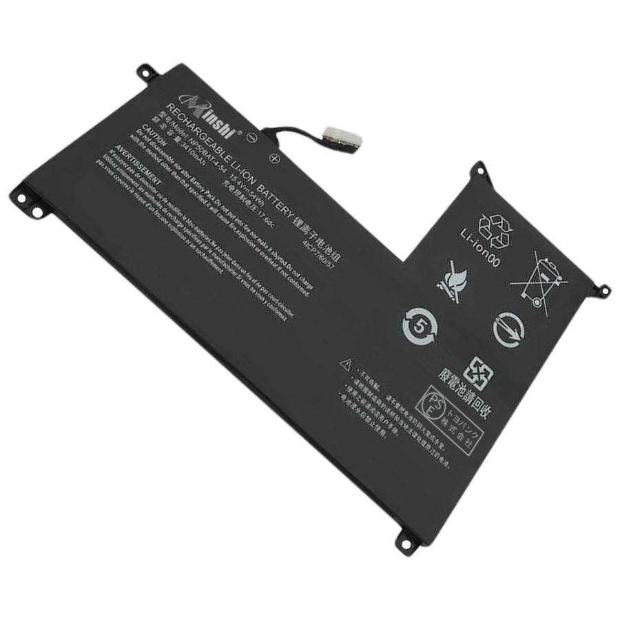 新品HASEE NP50BAT-4-54 互換バッテリー【3410mAh 15.4V】 1年保証 PSE認証｜minshi