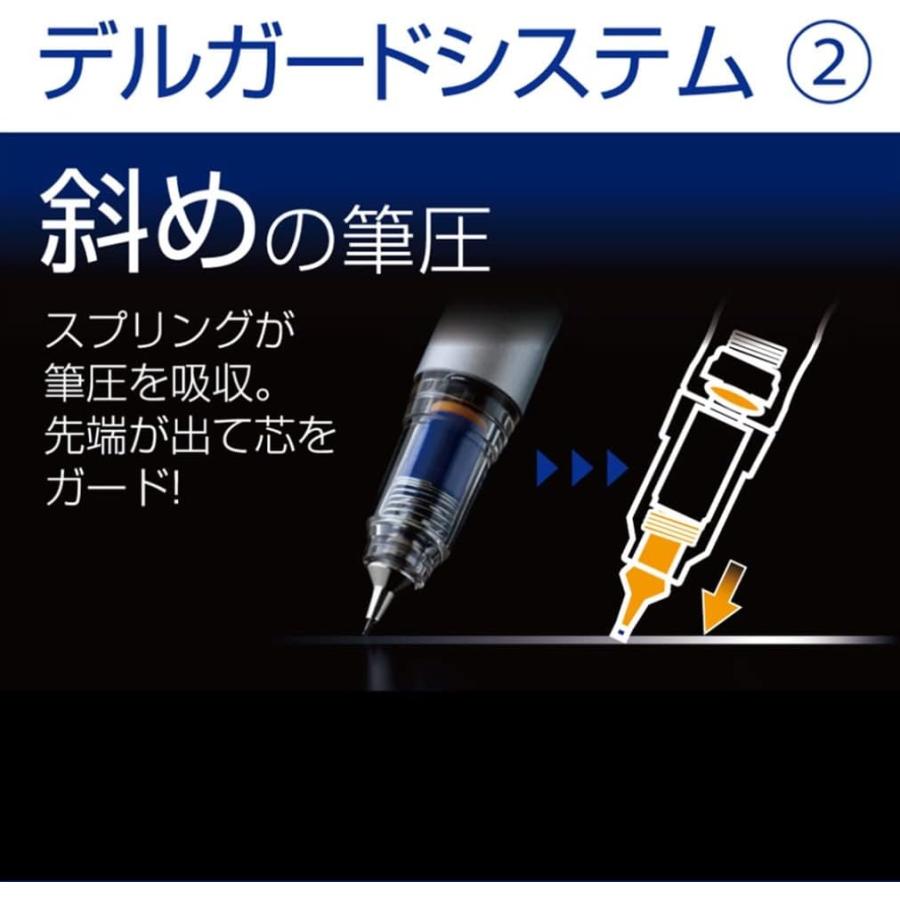 ZEBRA デルガード シャープペンシル タイプLx 0.5mm｜mint-garage｜07