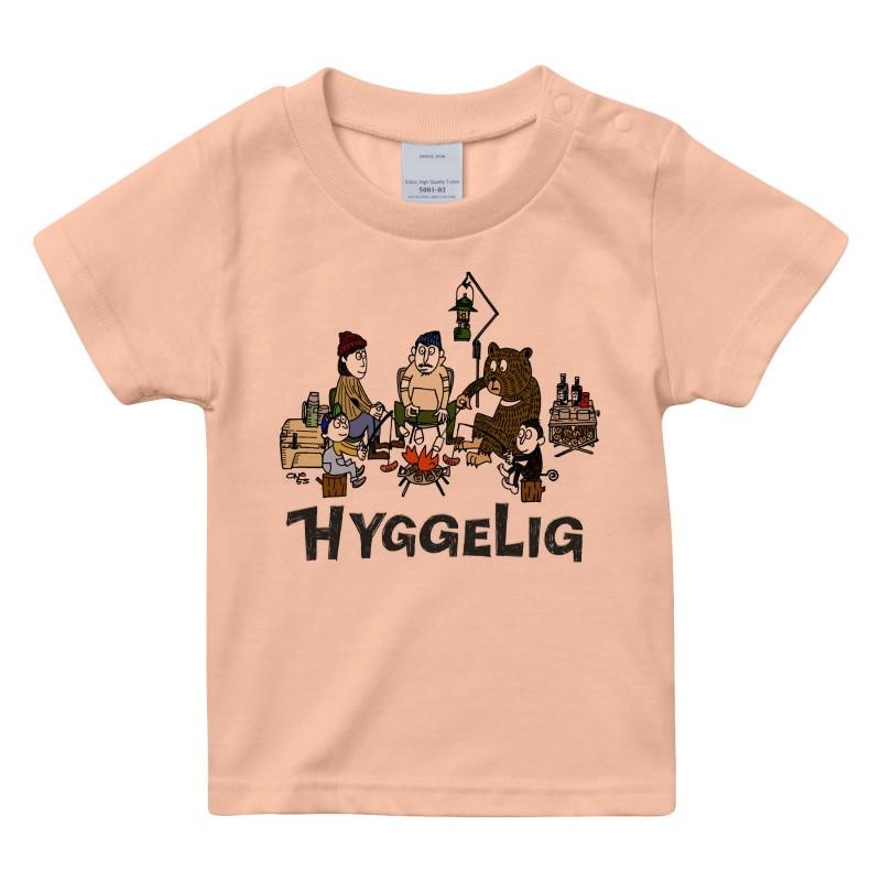 3枚セット HYGGELIG × ONO5s 焚き火 キャンプファイヤー ファミリーTシャツセット 親子 ソトアソビ アウトドア｜mintee｜06