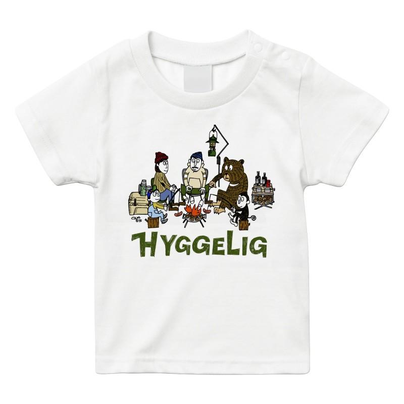 3枚セット HYGGELIG × ONO5s 焚き火 キャンプファイヤー ファミリーTシャツセット 親子 ソトアソビ アウトドア｜mintee｜08