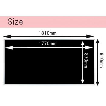馬印　店舗用品　スチールブラックボード　1810×910mm　MEB36_2