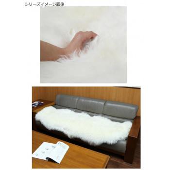 ムートンフリース 長毛タイプ 約60×120cm KF81512　BE・ベージュ