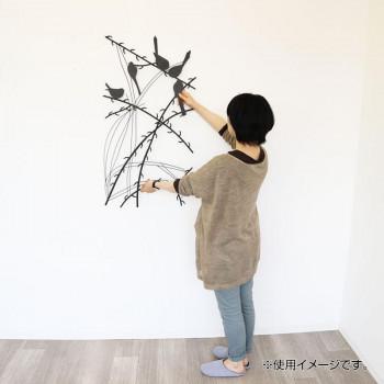 かわ畑 ウォールアートパネル 壁掛け 壁飾り 鳥 1808TSF003