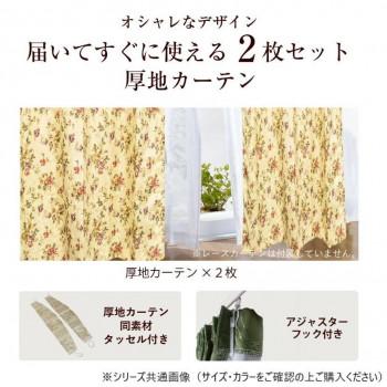 カーテン カールス 2P 100×215 アイボリー 725861000215061_1