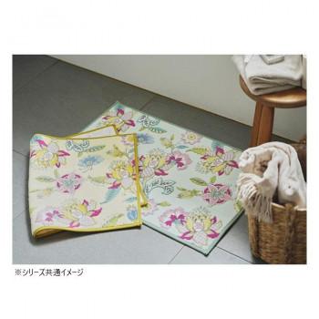 川島織物セルコン ミントン シンクロナイズハドンフラワー バスマット 50X80cm FT1234 G グリーン_2