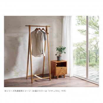 弘益(KOEKI) UTILITY 木製コートハンガー ナチュラル WHF55NAの画像