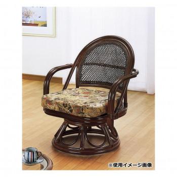 今枝商店　Romantic Rattan　籐回転座椅子　ハイタイプ　S777B_1