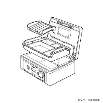 コクヨ 手提げ金庫 ダイヤル付き型 A4(1号) ダークグレー CB-11DM