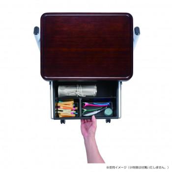 C-551 バンブーワゴン トレーパット2段付き ダークブラウン 15503_2