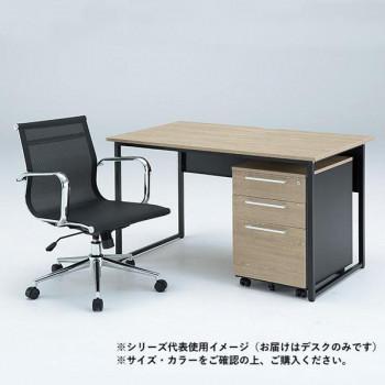 井上金庫販売 オフィス用 ワークデスク 106 脚ブラック/天板フォレスト SFD-B106 FOの画像