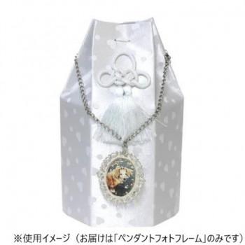ペット供養 ペンダントフォトフレーム シルバー H4cm 10入 060381_1
