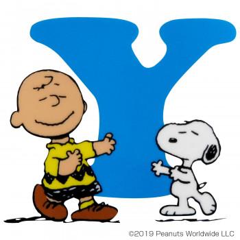 Snoopy スヌーピー イニシャルステッカー アルファベットy Sn235 Ab Mインテリア 通販 Yahoo ショッピング
