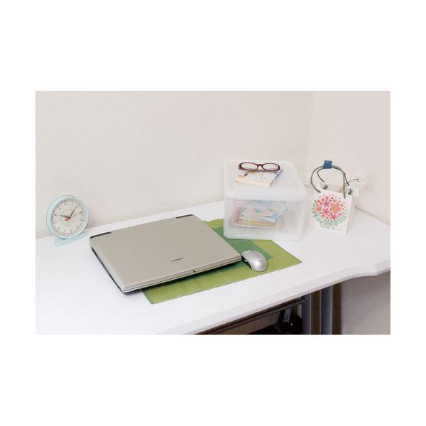 (まとめ) 天馬 プレクシーケース S W260×D370×H180mm クリアナチュラル 1個 〔×4セット〕の画像