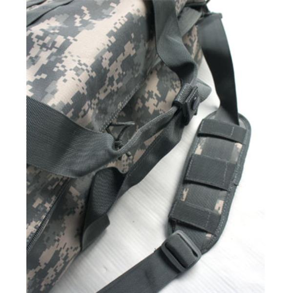 アメリカ軍 2WAY ボストンバッグ カバン 42L ブラック モール対応 ウレタン素材入 頑丈 米軍