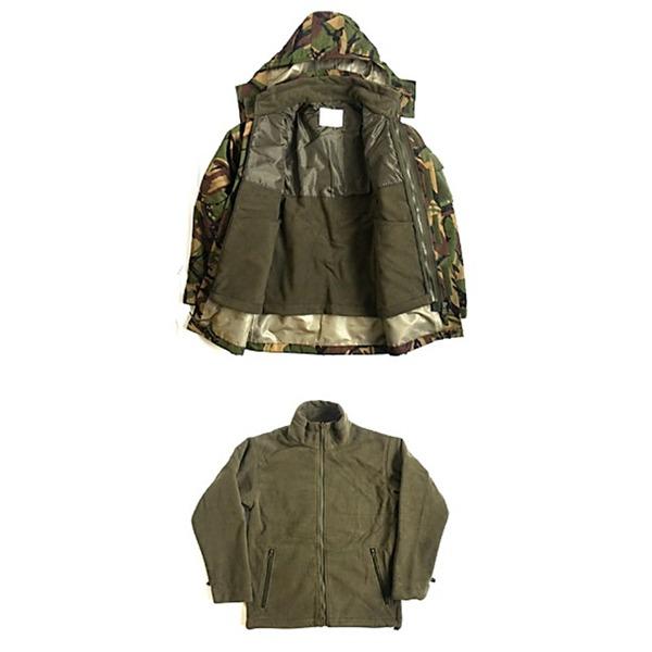 ds-イギリス軍 コマンドスモッグ S カモ フリースライナー付 防水加工 レプリカ イギリス DPM 英軍 ミリタリーウェア 軍モノ_3