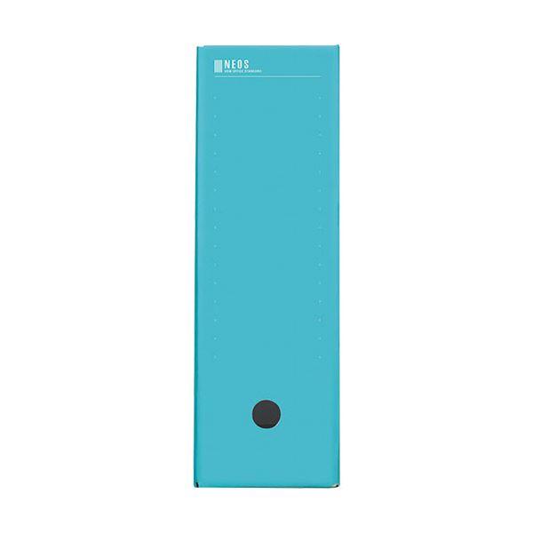 ds-（まとめ）コクヨ ファイルボックス(NEOS)スタンドタイプ A4タテ 背幅102mm ブラック フ-NEL450D 1セット(10冊) 〔×3セット〕_1