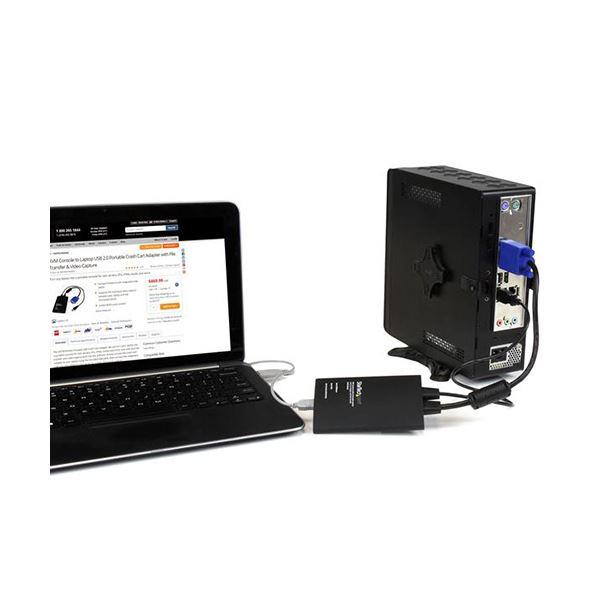 ds-StarTechKVM-USB2.0クラッシュカードアダプタ ファイル転送機能付き NOTECONS02 1個_5