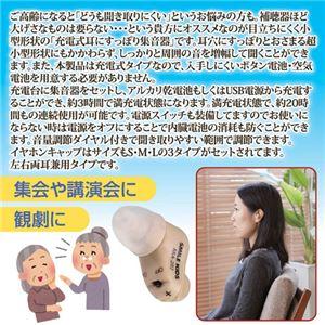 ds-旭電機化成 充電式 耳すっぽり集音器 811783_1