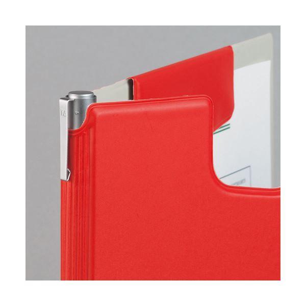 ds-(まとめ) ライオン事務器マグネットホルダー(レオグリップ) 2つ折り式 A4タテ グリーン No.300MG 1枚 〔×10セット〕_3